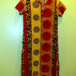 Vintage Printed dress